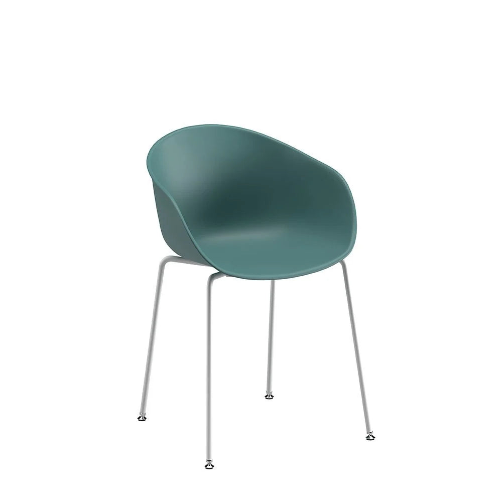 Pluma Green Pipe Foot Chair - Qavunco
